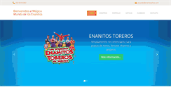 Desktop Screenshot of enanitosshow.com